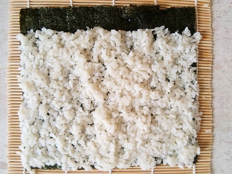 kimbap rozkładanie ryżu (2)